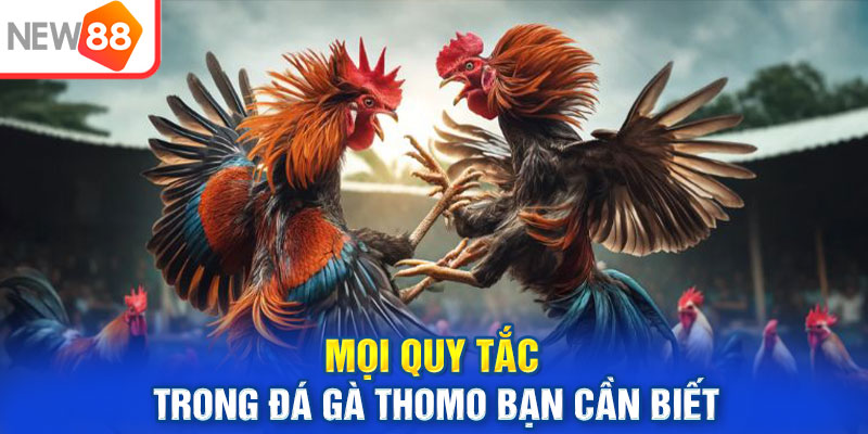 Mọi quy tắc trong đá gà thomo bạn cần biết 